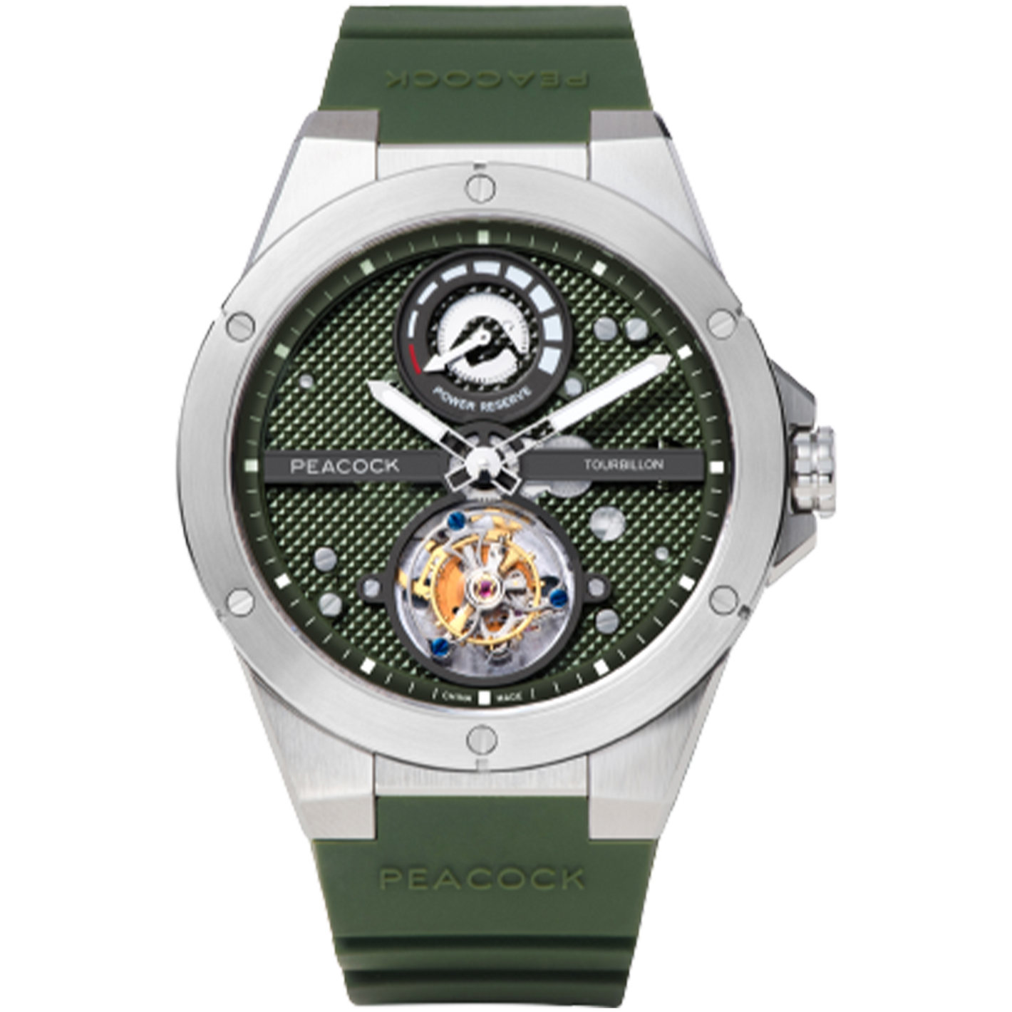 PEACOCK Climber Tourbillon Watch