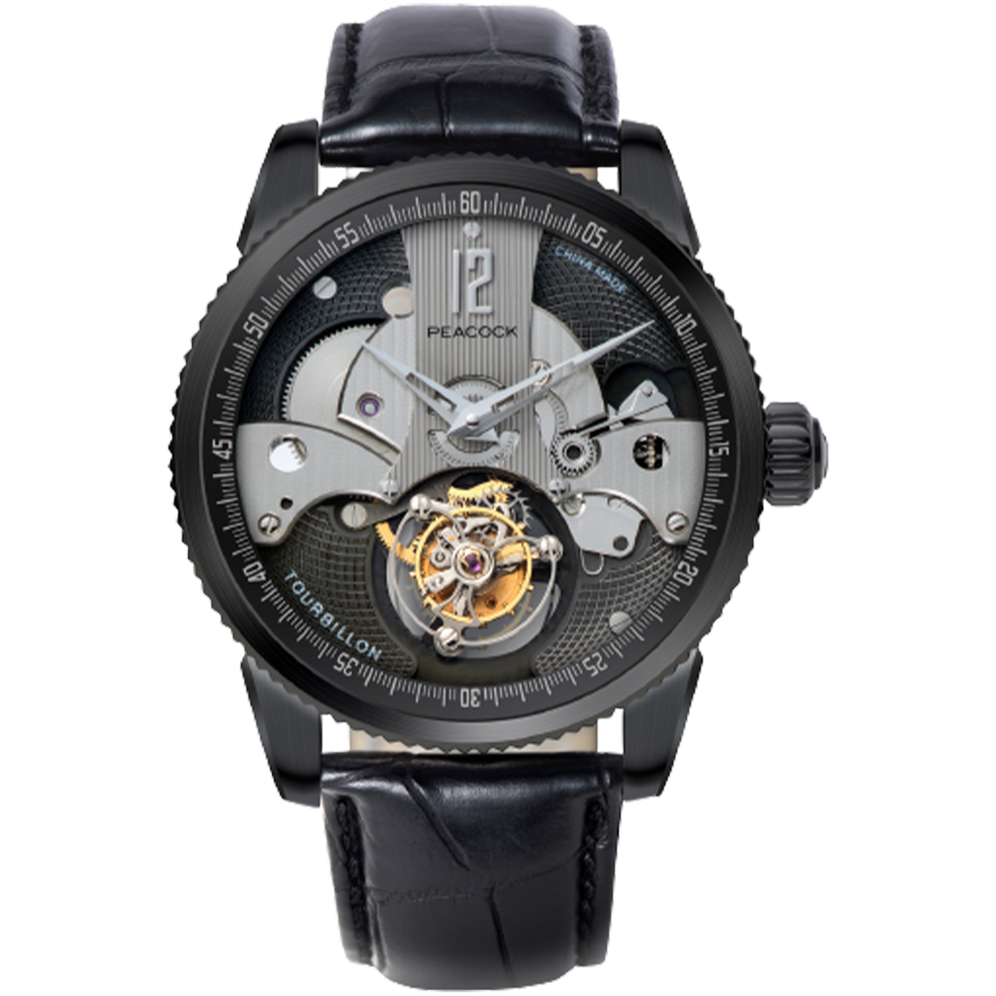 PEACOCK Witness Tourbillon Watch